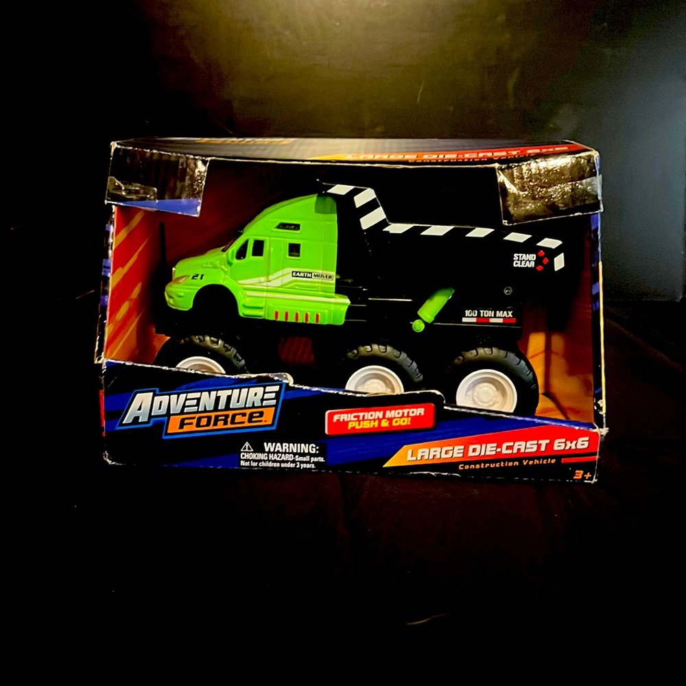 Adventure Force Friction Motor Push and Go Large Die-Cast 6x6